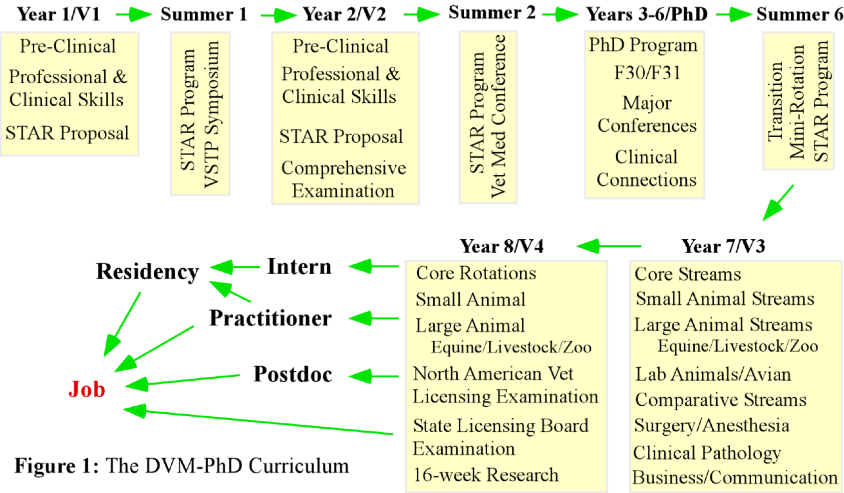 Curriculum: Coordinating the Two Degrees